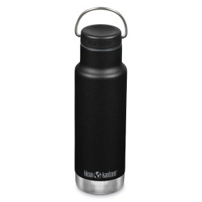Thermos drinking bottle in stainless steel - Black - 355 ml