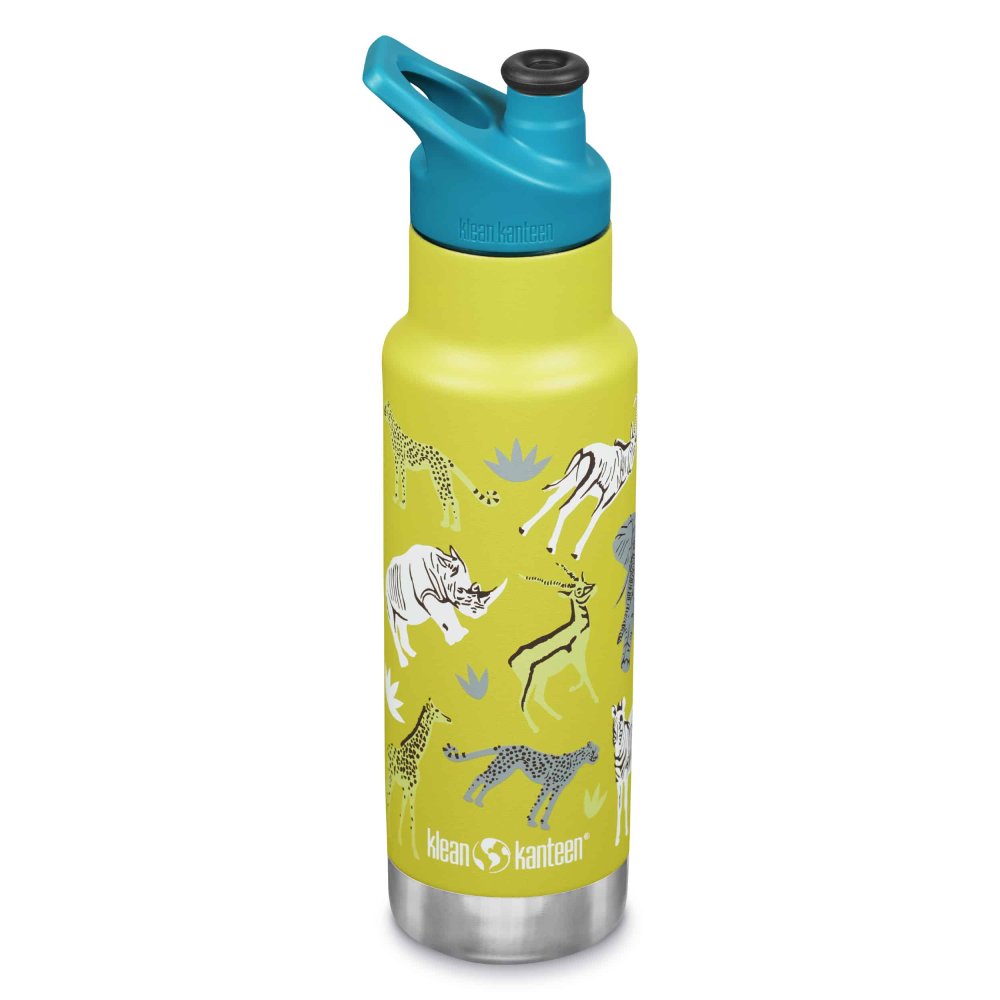Termo drikkedunk i rustfrit stl til brn - Safari - 355 ml.