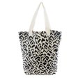 Shopping net with inner pocket in organic cotton - Mountains