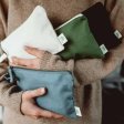 Pocket f�r Shopper aus Bio-Baumwolle - Blau