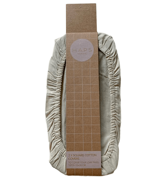 Firkantede bomuldscovers - Oyster Grey - st med 2 stk.