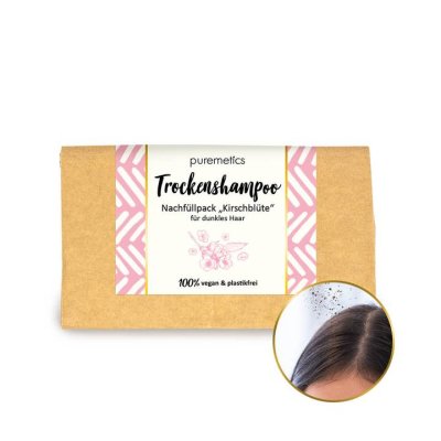 Refill trshampoo - til mrkt hr - Kirsebrblomst