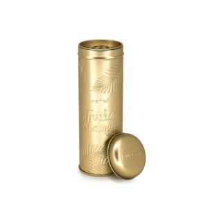 Refill metal can for dry shampoo