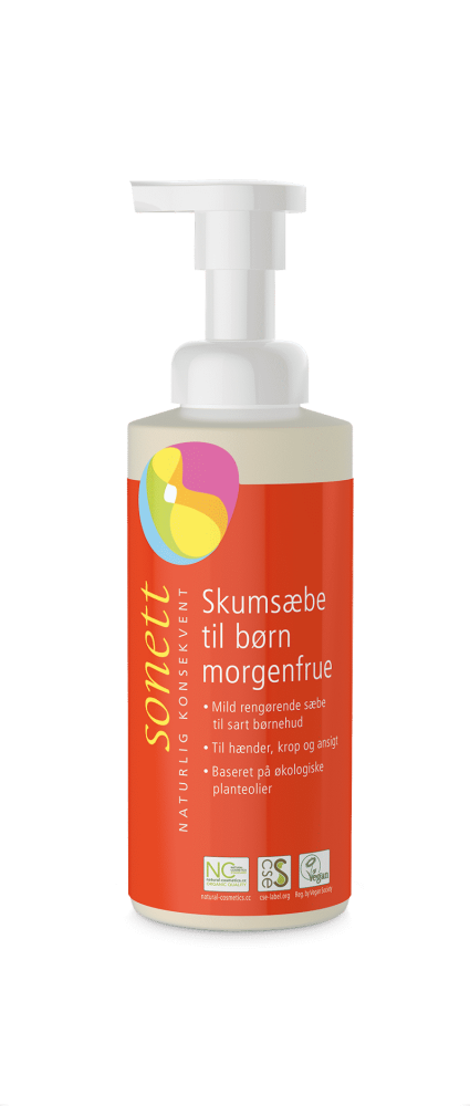 Skumsbe til brn - morgenfrue - 200 ml