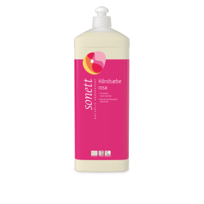 Flydende hndsbe, refill - Rose - 1000 ml