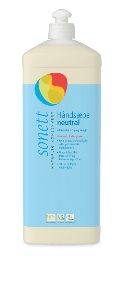 Flydende hndsbe, refill - neutral - 1000 ml