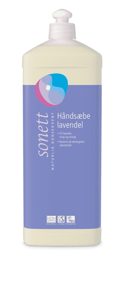 Flydende hndsbe, refill - Lavendel - 1000 ml