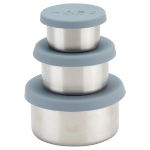 Haps trio storage bins - 3 pcs - Ocean