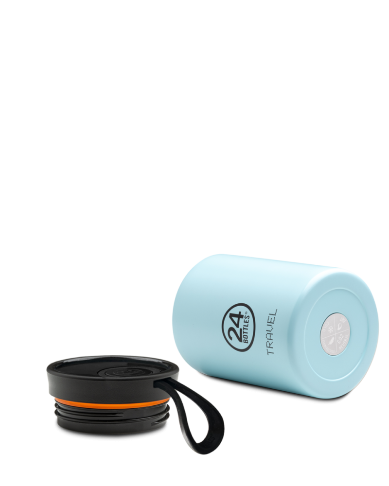 Termokop & madbeholder - 350 ml - Cloud Blue