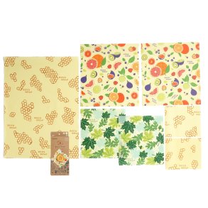 Bee's Wrap beeswax paper set - Forrest & Fruit - 7 pcs