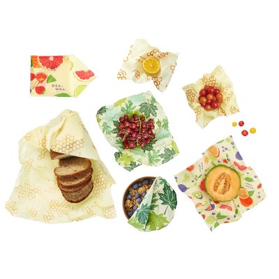 Bee's Wrap bivokspapir st - Forrest & Fruit - 7 stk