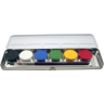 Skin-friendly face paint - palette with 6 colors
