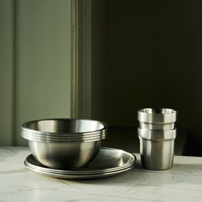 Haps termokrus i stl - 180 ml - 4 stk