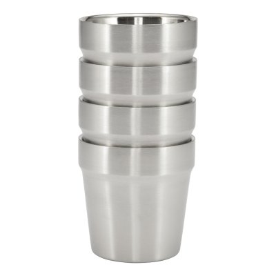 Haps termokrus i stl - 180 ml - 4 stk