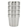 Haps termomuggar i st�l - 180 ml - 4 st