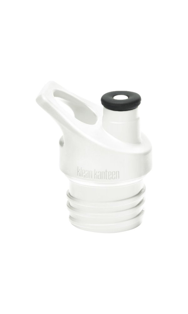 Sportslg til Klean Kanteen drikkedunke - White