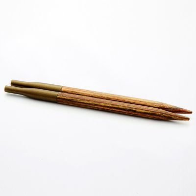 KnitPro udskiftelige rundpinde i tr - Ginger - flere strrelser