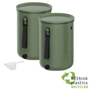 Bokashi compost bin set - Khaki