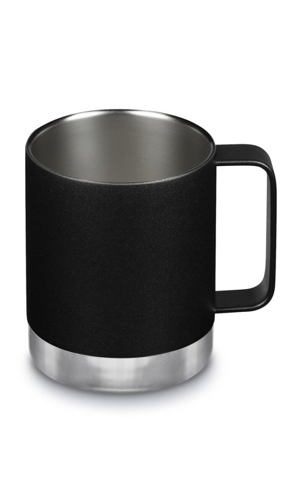 Termokrus i rustfrit stl - Camp Mug - Black - 355 ml.