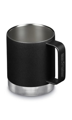 Termokrus i rustfrit stl - Camp Mug - Black - 355 ml.