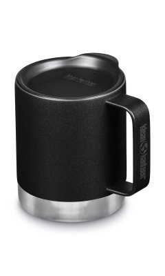 Termokrus i rustfrit stl - Camp Mug - Black - 355 ml.
