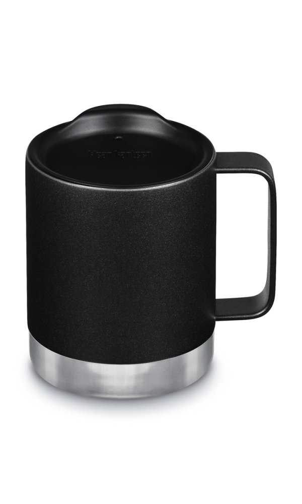 Termokrus i rustfrit stl - Camp Mug - Black - 355 ml.