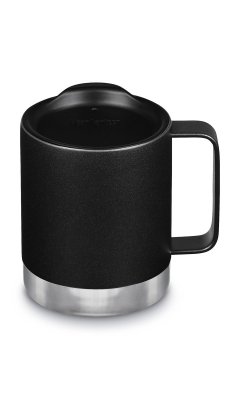 Termokrus i rustfrit stl - Camp Mug - Black - 355 ml.