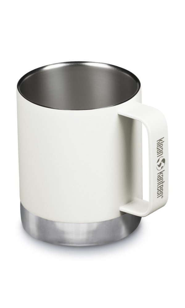Termokrus i rustfrit stl - Camp Mug - Matte White - 355 ml.