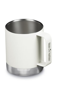 Termokrus i rustfrit stl - Camp Mug - Matte White - 355 ml.