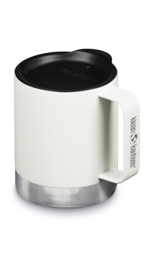 Termokrus i rustfrit stl - Camp Mug - Matte White - 355 ml.