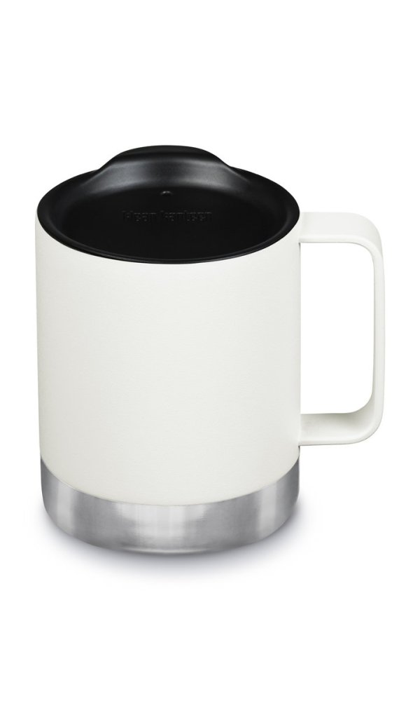 Termokrus i rustfrit stl - Camp Mug - Matte White - 355 ml.