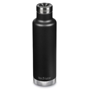 Thermos bottle in stainless steel - Pour Through - Black - 750 ml.