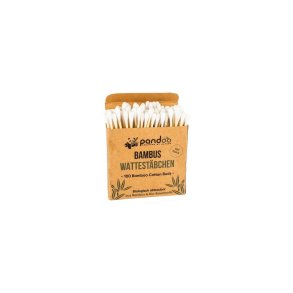 Bamboo cotton swabs with organic cotton - 100 pcs.