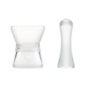 Stamp & dispenser for reusable coffee capsule - Nespresso