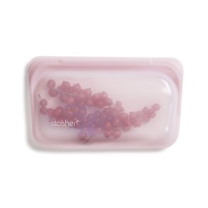 Stasher Back silicone bag - Snack - Rose Quartz