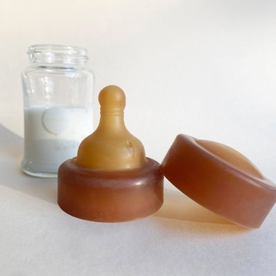 Vakuumlg i naturgummi til wide neck-flasker