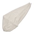 Haartuch aus Bio-Baumwolle - Natural White