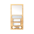 ZAO Bamboo box for eyeshadows & brow powders - Duo