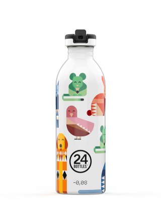24Bottles Urban drinking bottle with sports lid - 500 ml - Best Friends