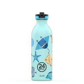 24Bottles Urban drinking bottle with sports lid - 500 ml - Sea Friends