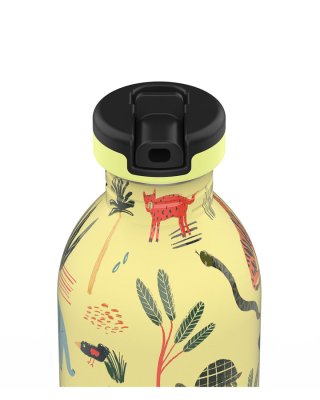 24Bottles Urban drikkedunk med sportslg - 500 ml - Jungle Friends