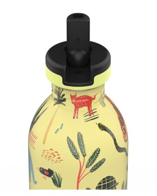 24Bottles Urban drikkedunk med sportslg - 500 ml - Jungle Friends