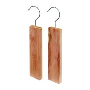 Cedar braces for protection against moths - 2 pcs