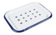 Soap holder in enamel