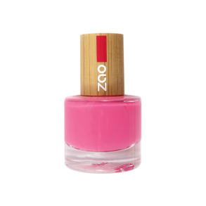 ZAO natural nail polish no. 657 - Fuchsia Pink