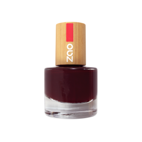 ZAO natural nail polish no. 659 - Black Cherry