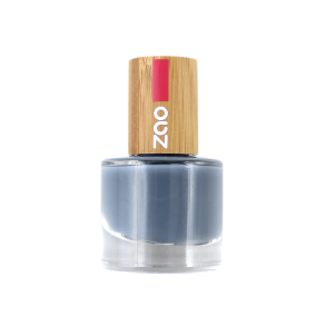 ZAO natural nail polish no. 670 - Blue Grey
