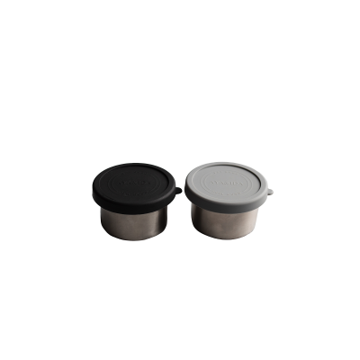 Snack Container - 100 ml -Dark Grey/Matte Black