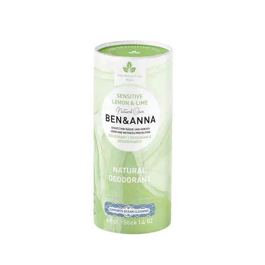 Naturlig deodorant  Ben&Anna  Sensitive - Lemon Lime