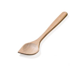 Saucepan with point in cherry wood
